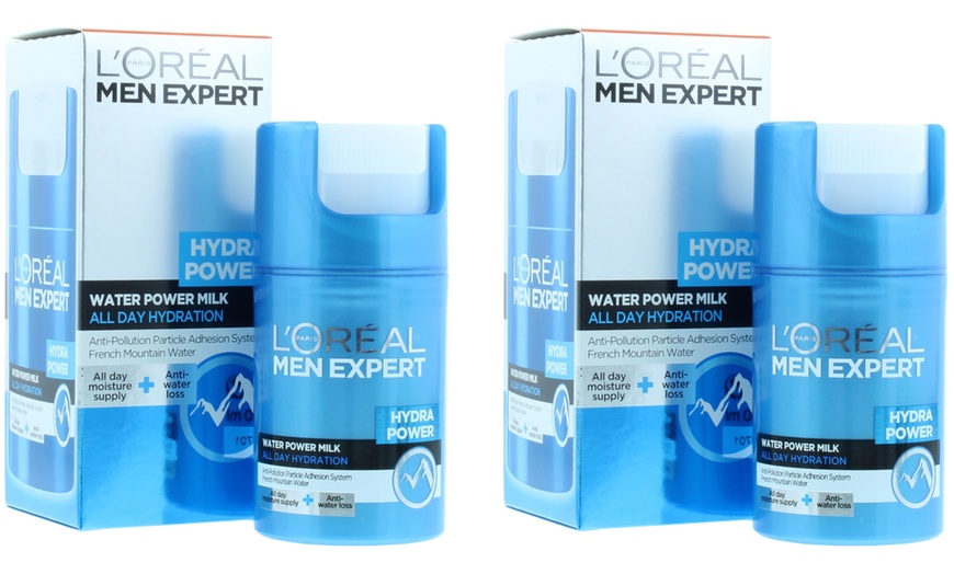 Image 2: Two- or Three-Pack of L'Oreal Men Expert 50ml Moisturising Creams