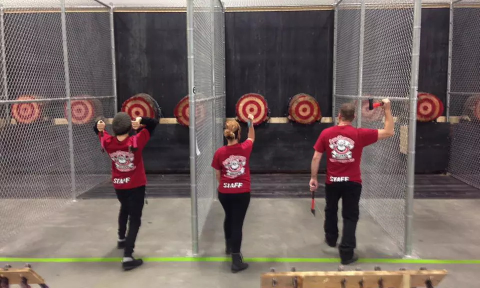 Two-Hour Axe Throwing Sessions at Axe Monkeys