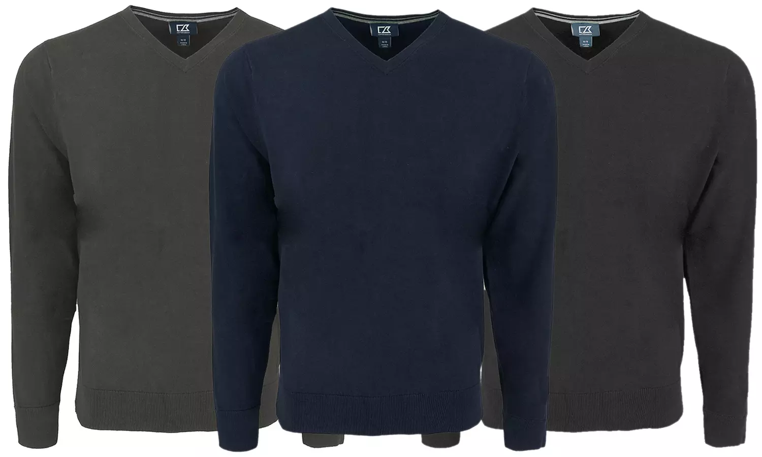 Cutter & Buck Men's Lakemont V-Neck Sweater (XB-5XB & Tall Sizes) - Primary Image