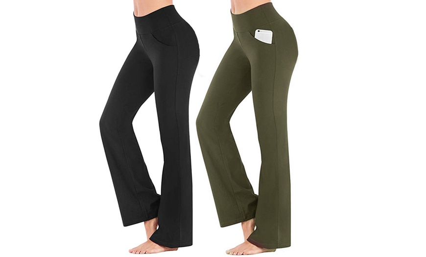 Image 9: Gerade geschnittene Sporthose für Damen