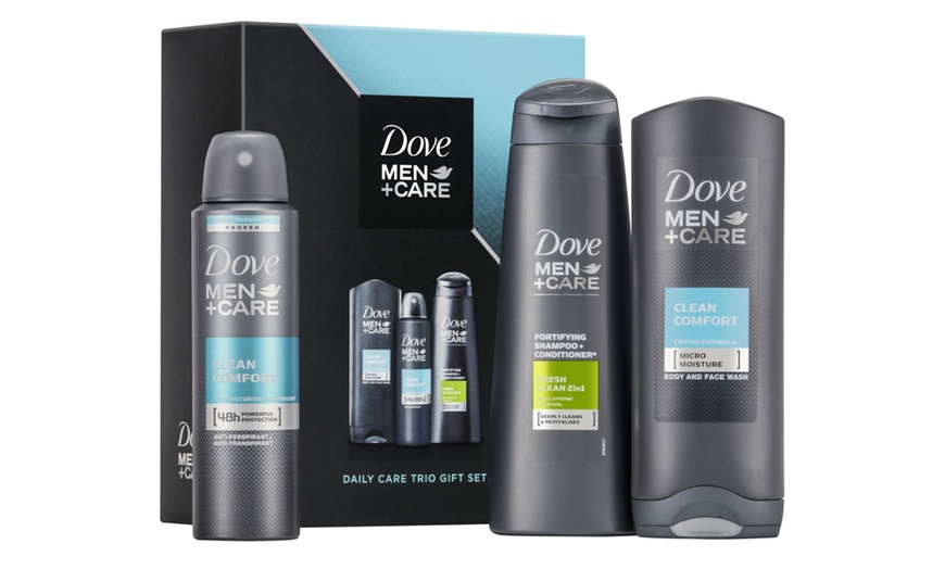 Image 1: Dove Daily Care Trio Gift Set