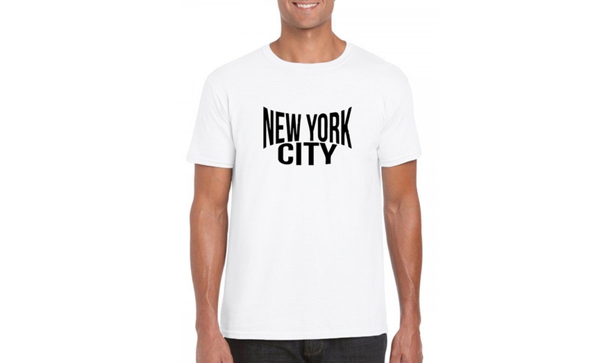 Image 5: Men's New York City T-Shirt