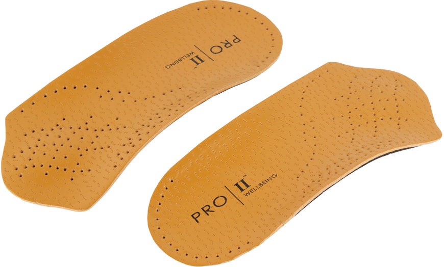 Image 3: Pro 11 Wellbeing Leather Shoe Insoles