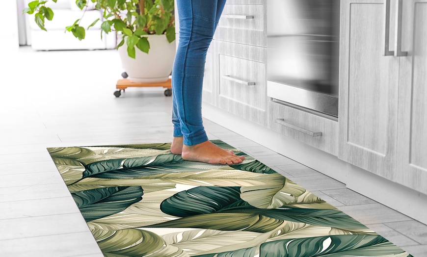 Image 8: Keukenmat met vrolijke print