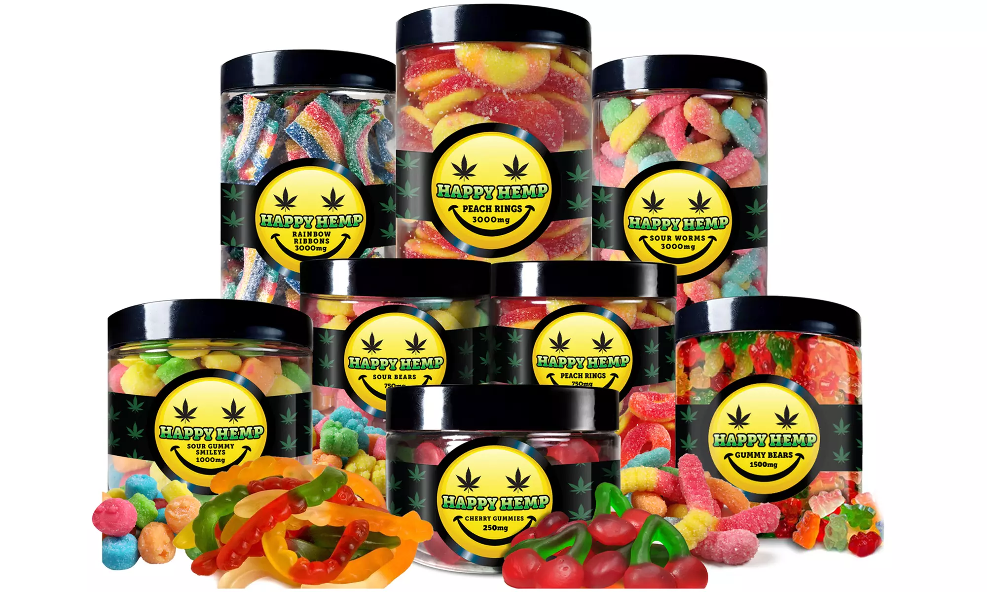 CBD Gummies from Happy Hemp - Primary Image