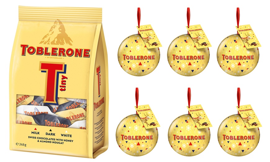 Image 1: Toblerone Tiny or Bauble Pack