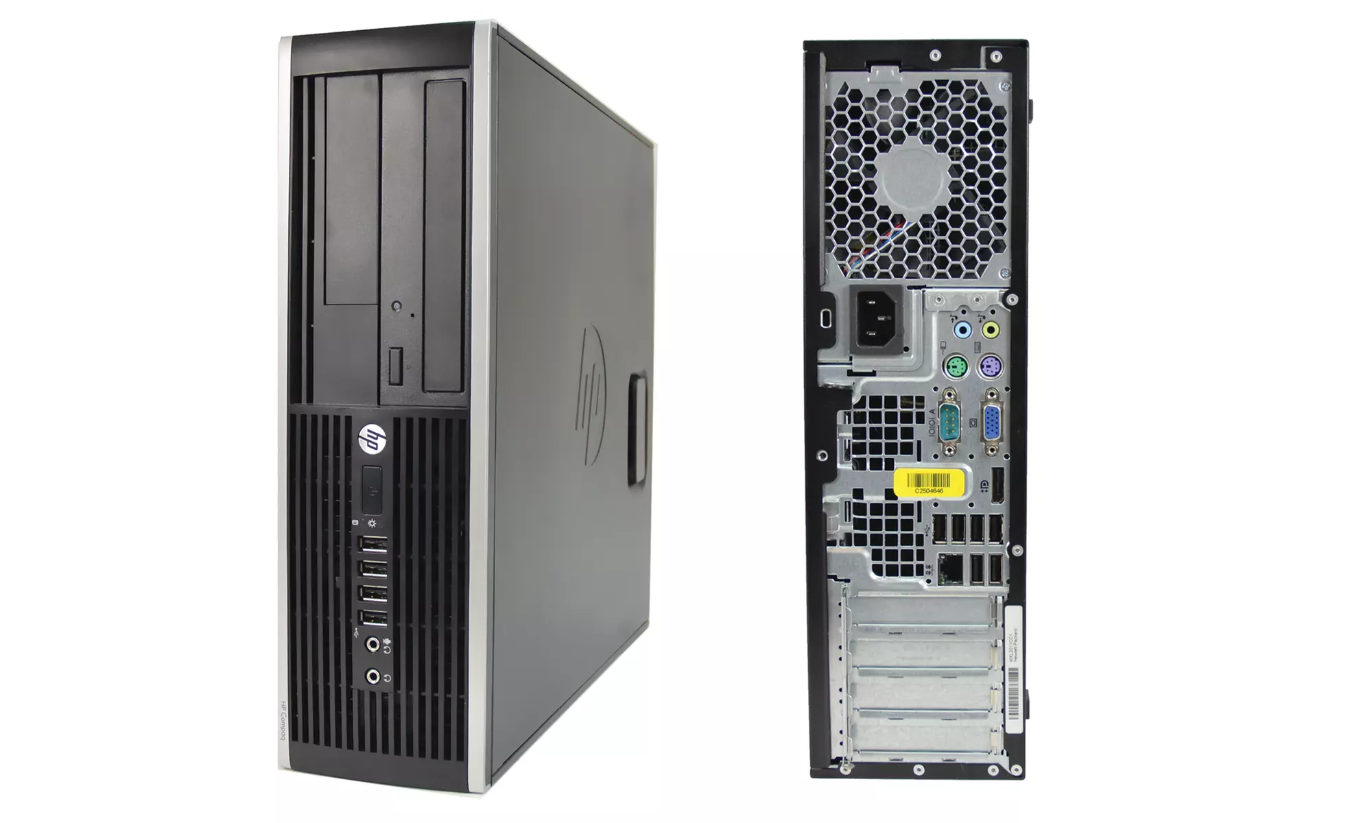 HP 6200 Small Form Factor Desktop PC with Intel Core i3 Processor, 4GB RAM, and 250GB HDD (Refurbished) - Primary Image