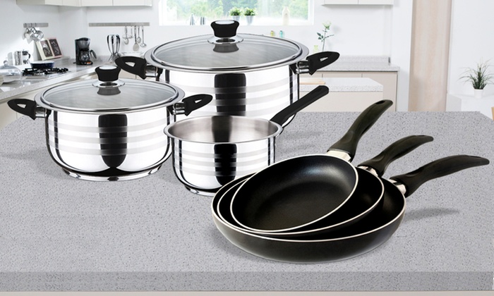 Up To 12% Off Bergner Cookware Set | Groupon