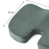 Image 5: Ergonomic Orthopedic Memory Foam Office Chair Seat