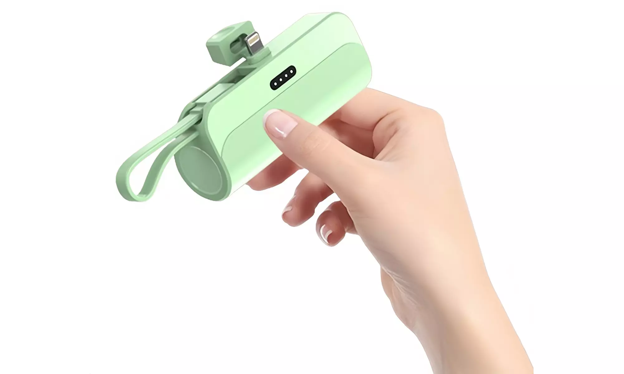 Tragbare Mini-Kapsel-Powerbank 5000 mAh