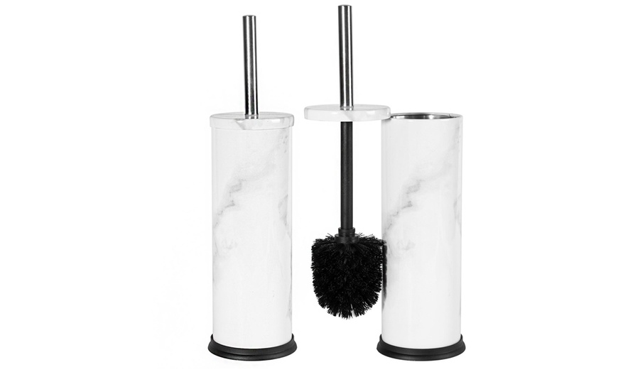 Image 4: Bathroom Bin and Brush Sets