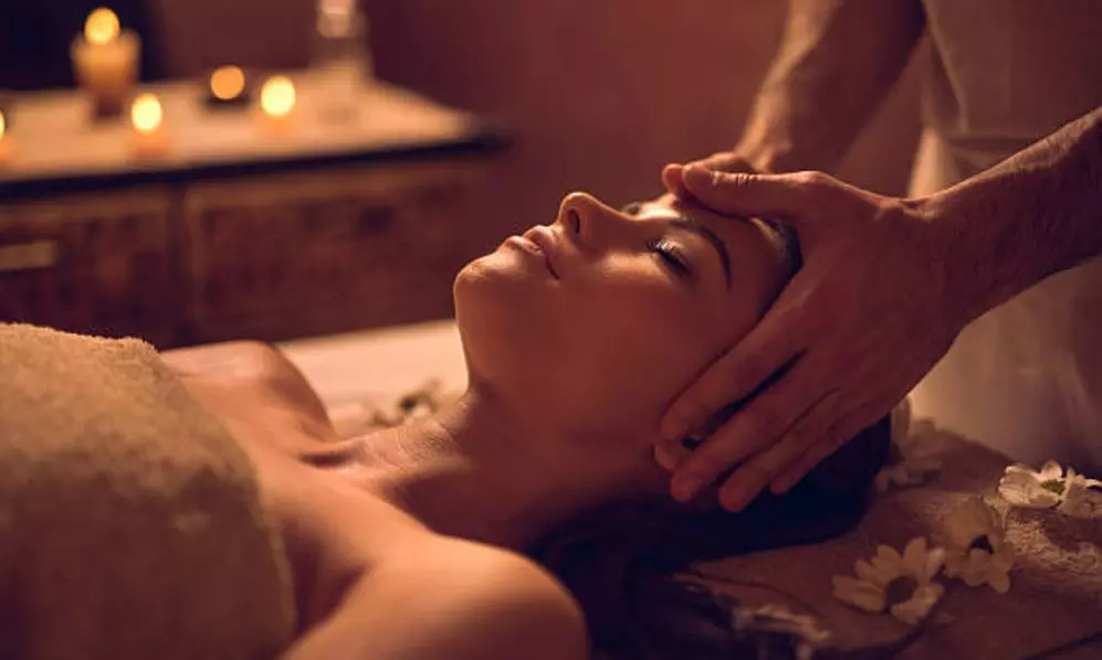 Ritual relajante "Mar de la India" de 45 o 60 minutos con té y bombón