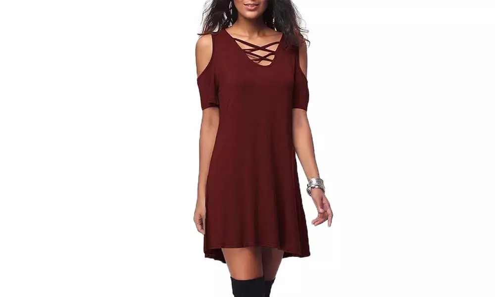 Leo Rosi Women's Criss-Cross Dress - Second Medium