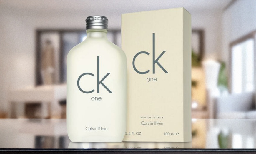 Image 1: Calvin Klein CK One Eau de Toilette 3.4 Fl. Oz.