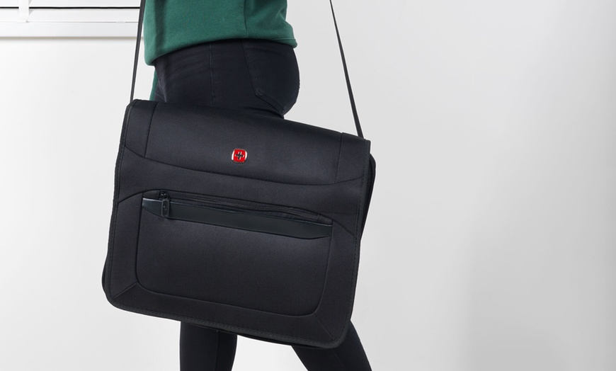 Image 3: Wenger Shoulder Bag with Laptop Pocket