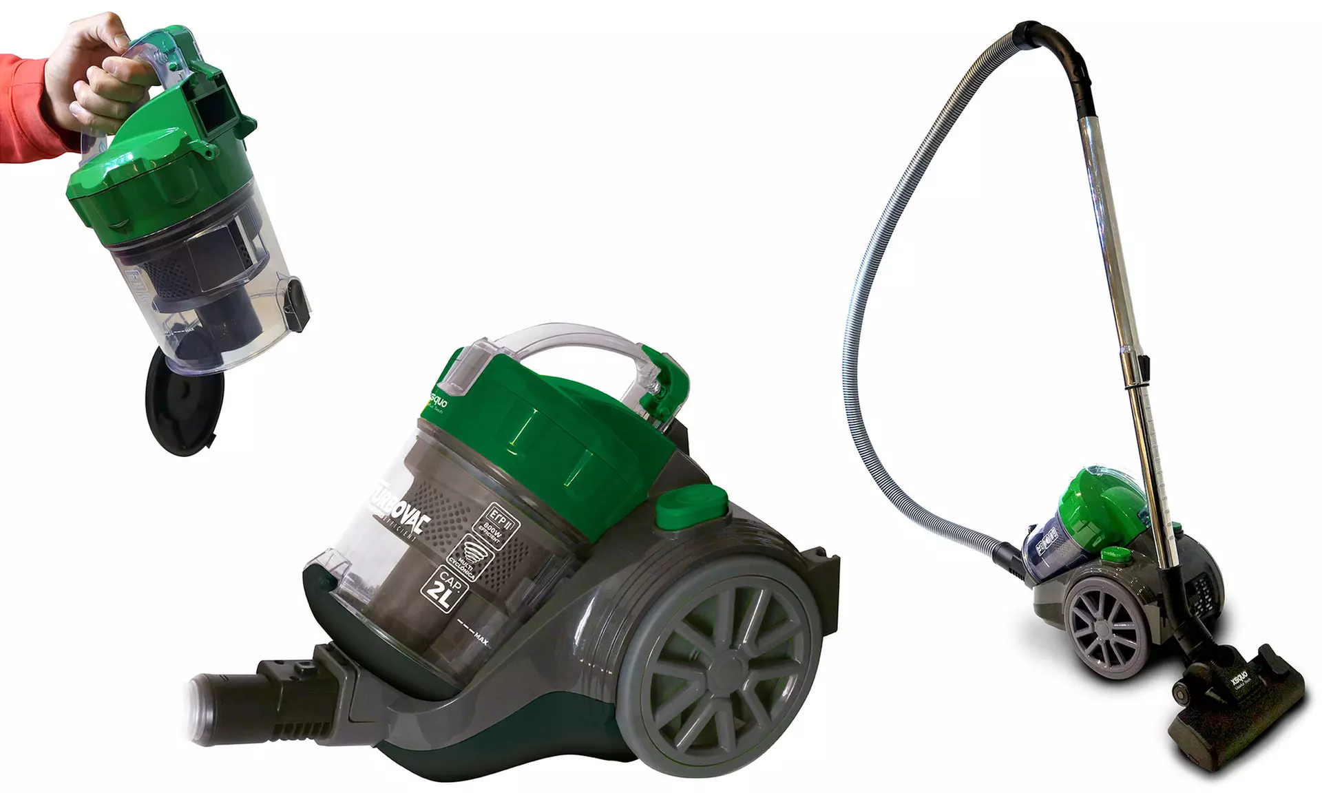 Aspirador de trineo multicilónico sin bolsa Turbovac XS QUO - Primary Image