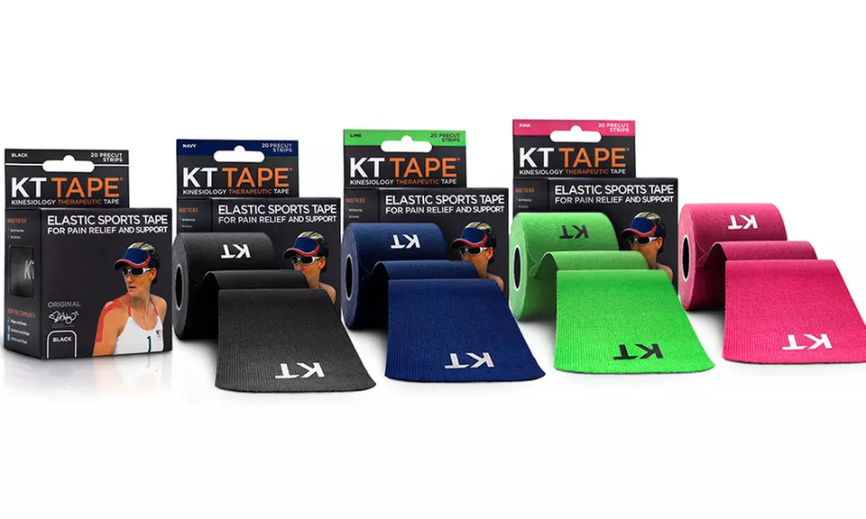 KT Tape Pain-Relief and Support Tape (20-Strip Pack) - Primary Image