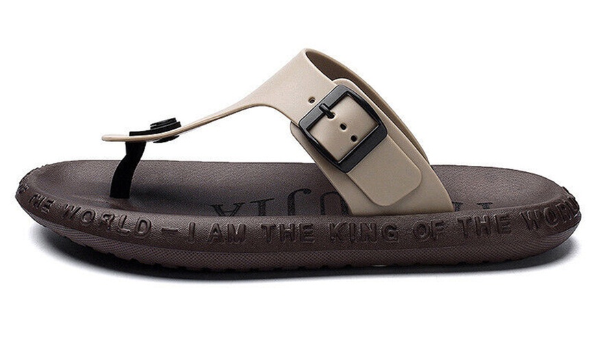 Image 8: Men's Comfort Summer Sandals
