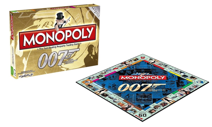 Image 1: Winning Moves 007 Monopoly