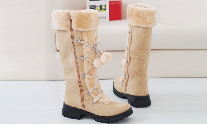 Image 4: Botas de nieve para mujer