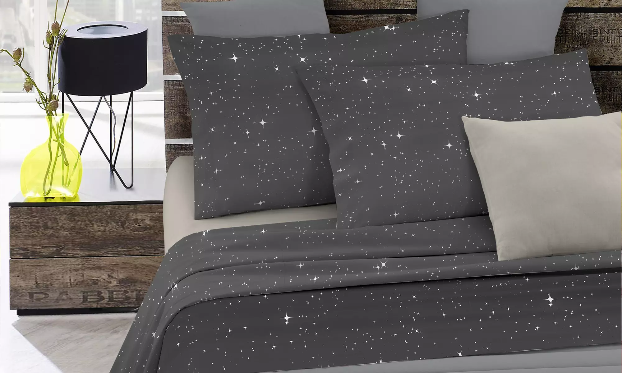 Completo letto Fashion no stiro Made in Italy