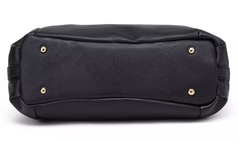 PU Leather Hobo Shoulder Bag Tote Bag