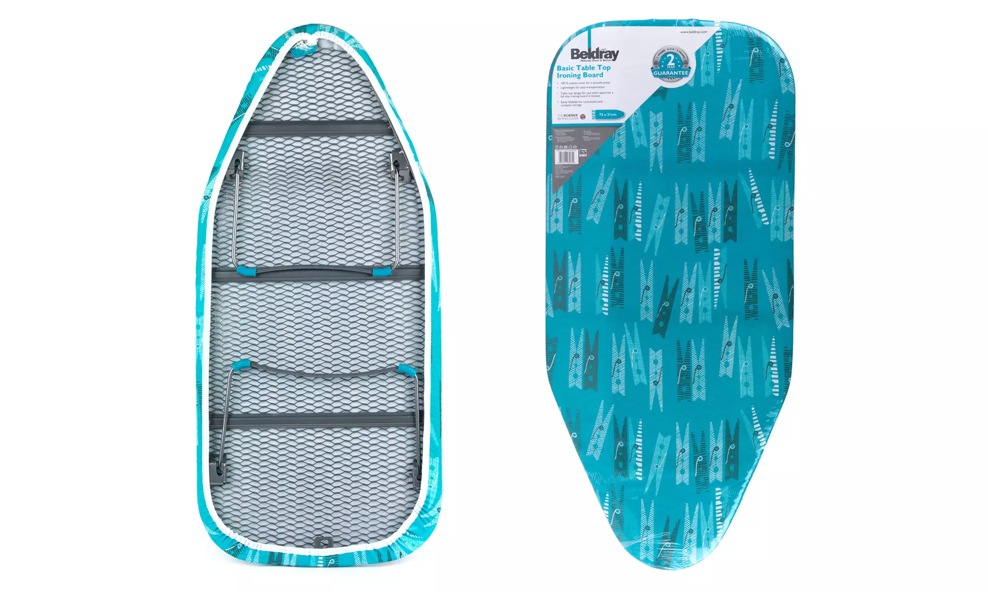 Beldray LA023735PEGB Table Top Ironing Board - Image 7