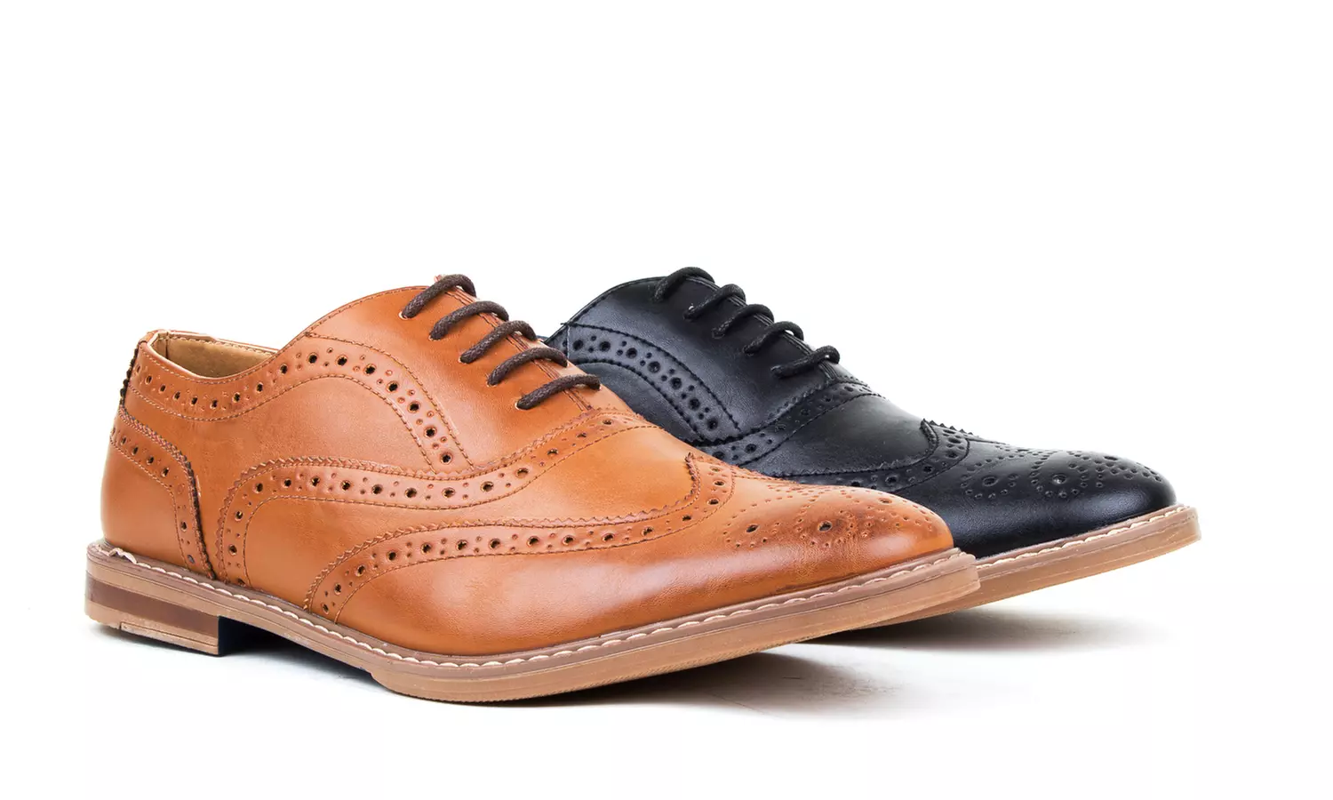 Harrison Men's Wingtip Oxford Dress Shoes - Primary Image