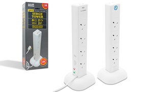 SMJ 8-Socket Tower with USB