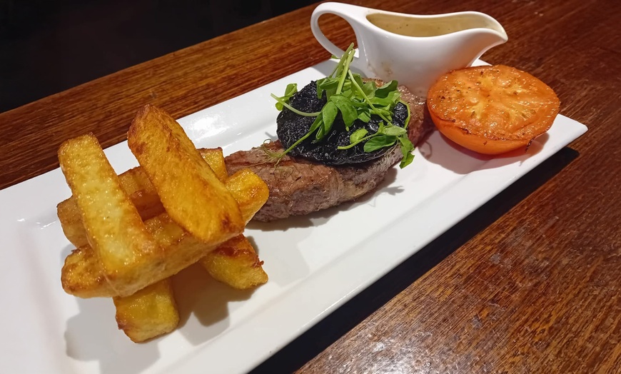 Image 3: Feast on a 8oz Butcher’s Steak with Chips & Drink for Up to 4