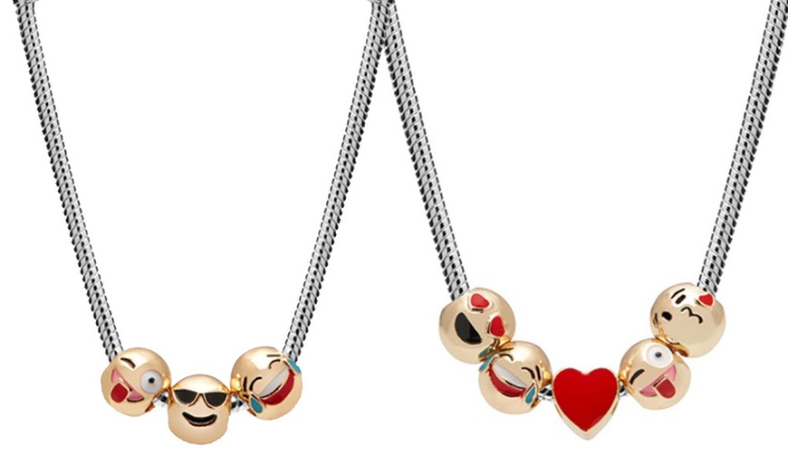 Image 13: Emoji Charm Jewellery