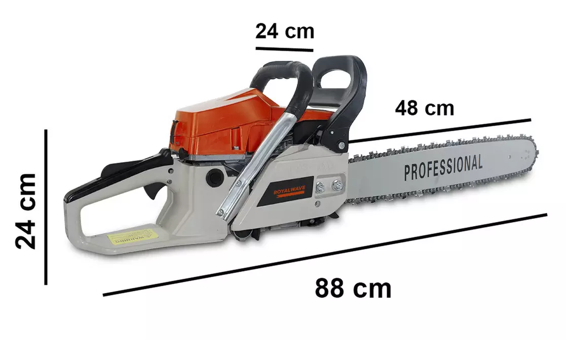 Motosega a scoppio 52 cc Royalwave