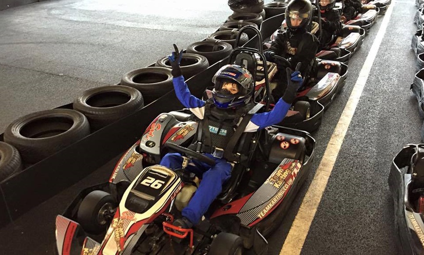 Image 2: 

Go-Kart at Greater Manchester’s Longest Tarmac Track for 50 Laps