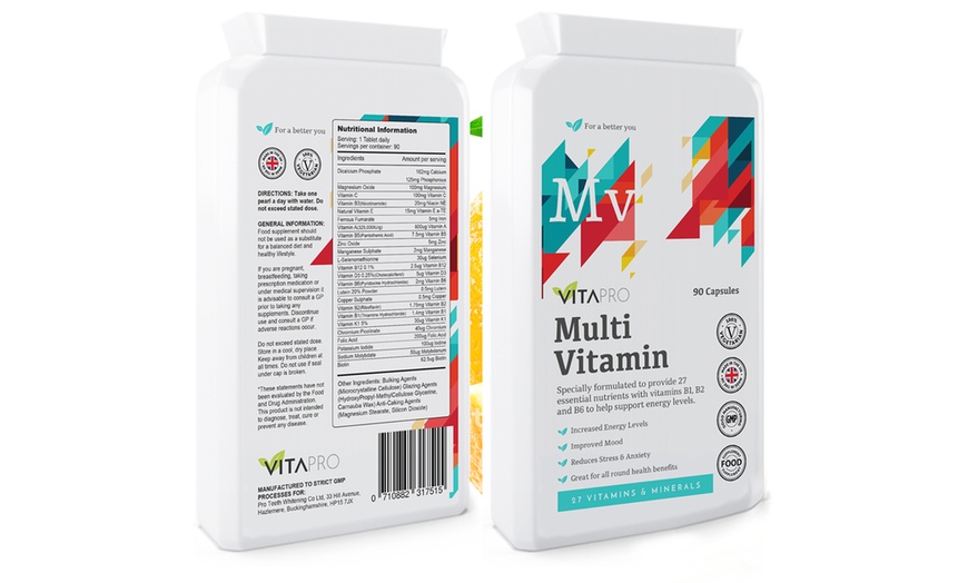 Image 1: VitaPro Multivitamin Capsules