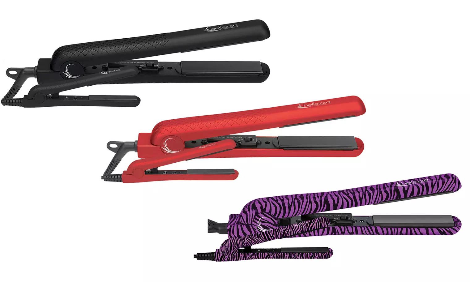 Bellezza Flat Iron Duet Set for Home and Travel - Primary Image