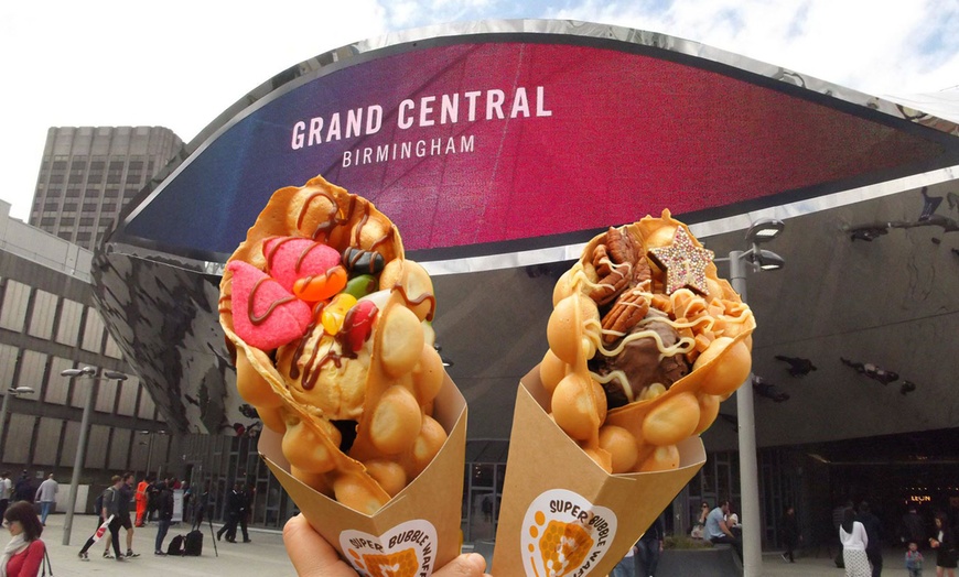 Image 1: Bubble Waffle and Milkshake, Bullring