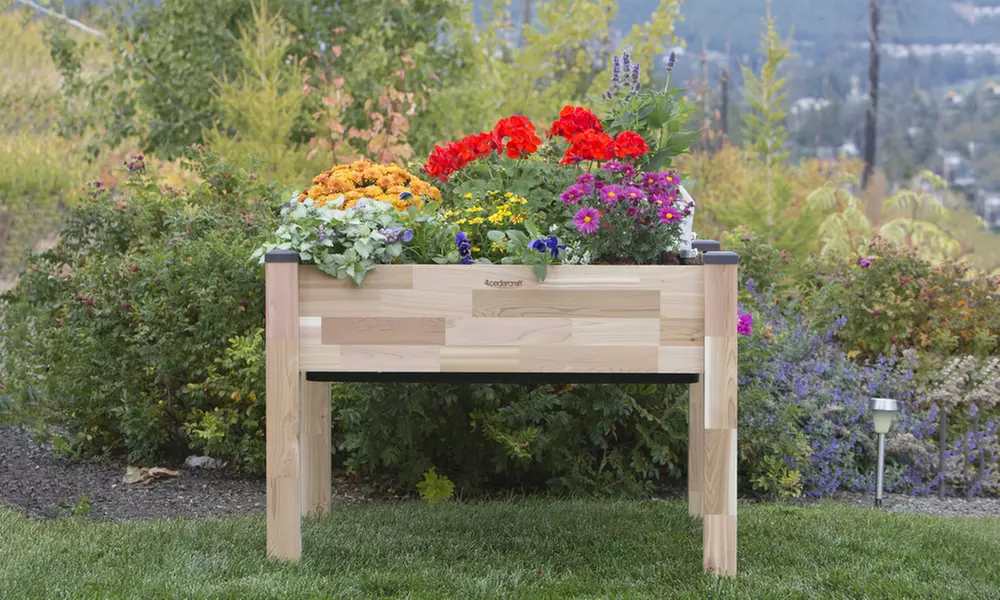 CedarCraft Elevated Cedar Planters - Primary Image