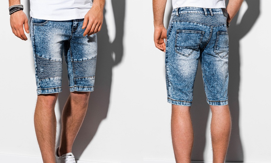 Image 3: Short denim pour homme