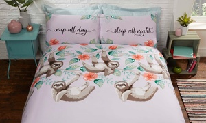 Sloth Easy Care Duvet Set