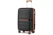 Maleta rígida de polipropileno multi-textura British Traveller (20/24/28 pulgadas) con cerradura TSA - Envío gratuito - Second Medium