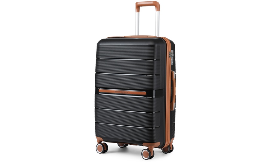 Image 3: One or Three Kono Hard Shell PP Suitcases