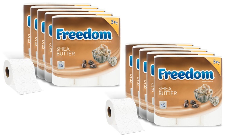 Image 2: Freedom Shea Toilet Paper,45 Rolls
