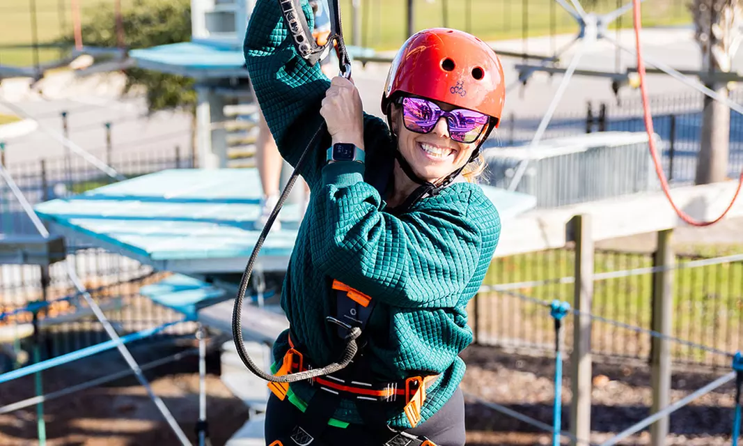 Dive, Climb, and Conquer: One Session at the Nona Adventure Park