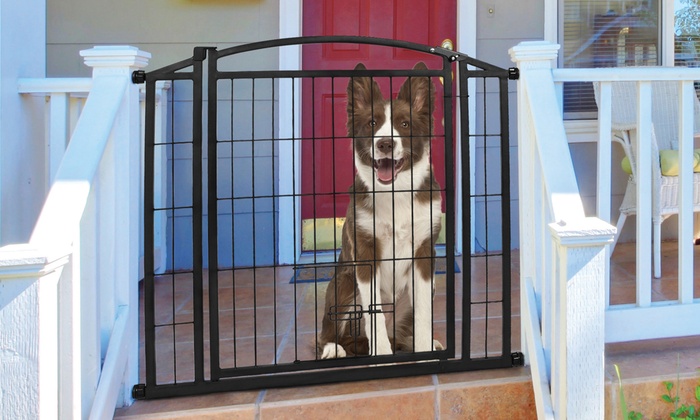 Up To 16 Off On Carlson Outdoor Pet Gate Groupon Goods