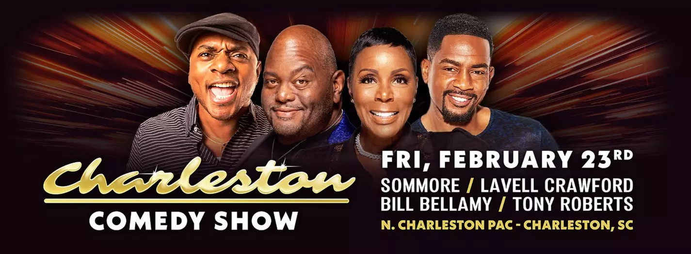 Charleston Comedy Show: Sommore, Lavell Crawford, Bill Bellamy, Tony Roberts on February 23 at 8 p.m. - Primary Image