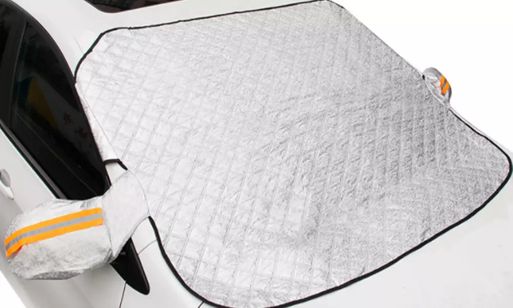 Magnetic Windscreen Car Cover With Wing Mirror Covers