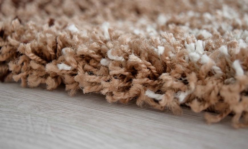 Image 2: Three-Tone Shaggy Rug, 5 Colours