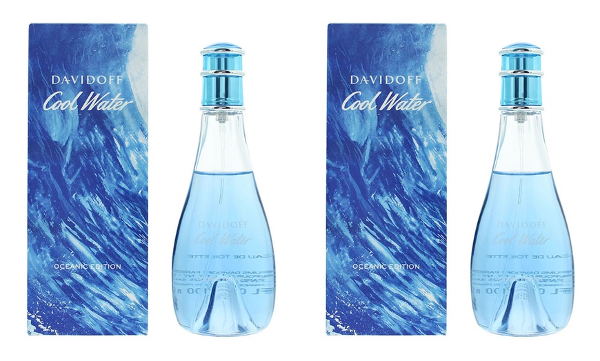 Image 2: One or Two Davidoff Cool Water Oceanic Editions for Woman EDT 100ml