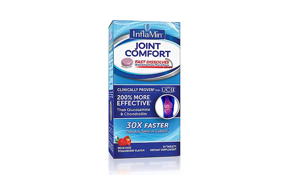 InflaMin Joint Comfort Strawberry Supplements - Primary Image
