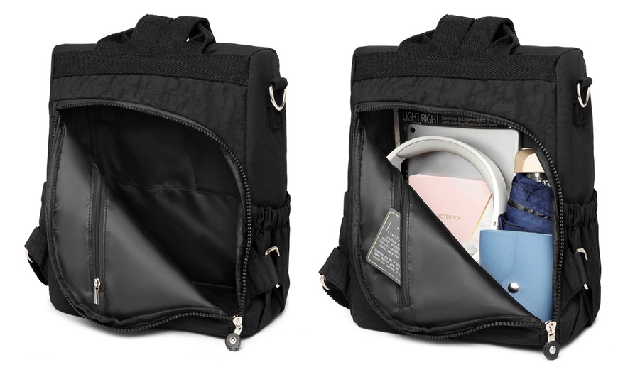 Image 14: Multi-Way Anti-Theft Water-Resistant Backpack